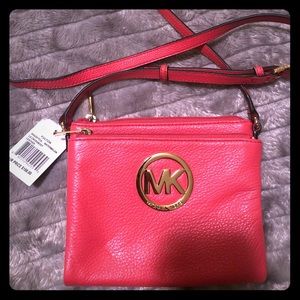 Hot Pink MK crossbody